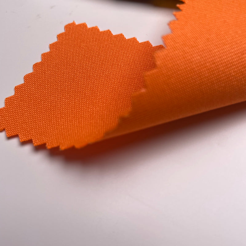 Tecido Sarja  Poliester 225g Laranja Texland
