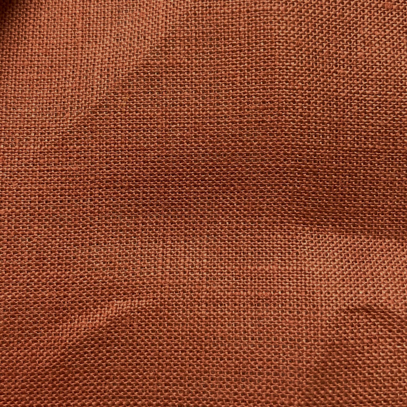 Tecido Meio Linho ao Metro Terracota Texland 