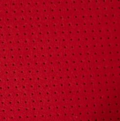 Tessuto Alcantara perforato - rosso