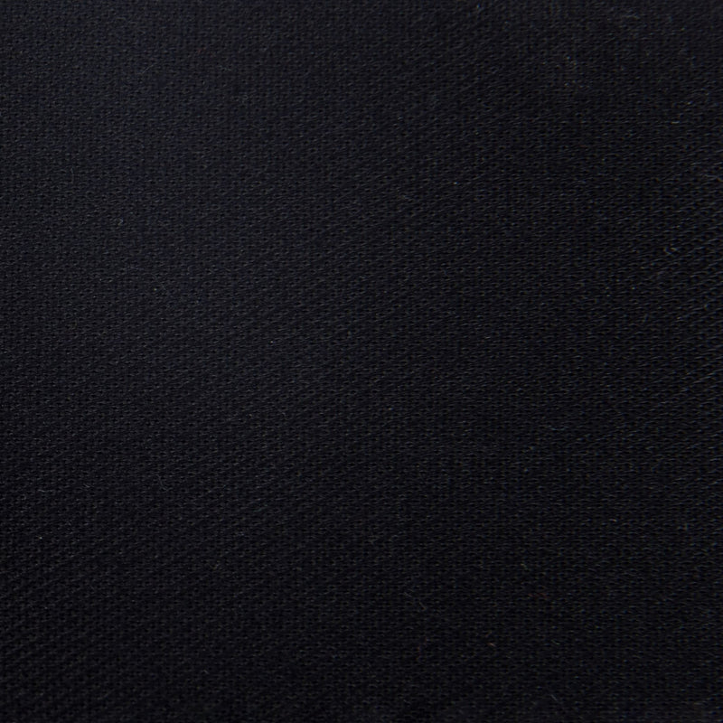 Tessuto in twill elastico xla poliestere e cotone 200g | Nero