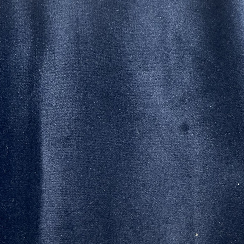 Veludo 1.40m Largura para Sofá e Toalha de Mesa | Azul Atlântico