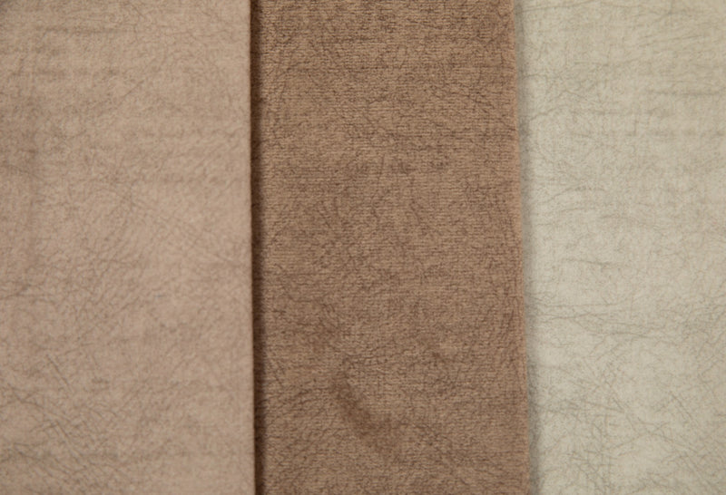 Rivestimento in tessuto in velluto a rischio - beige scuro | Ebra