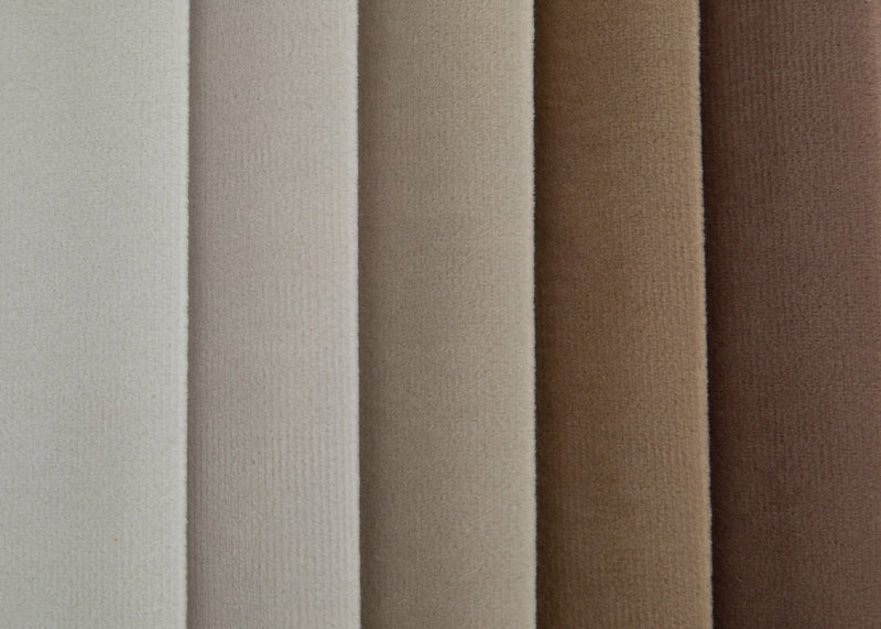 Tessuto di velluto da rivestimento e bottino - minuti - beige leggero
