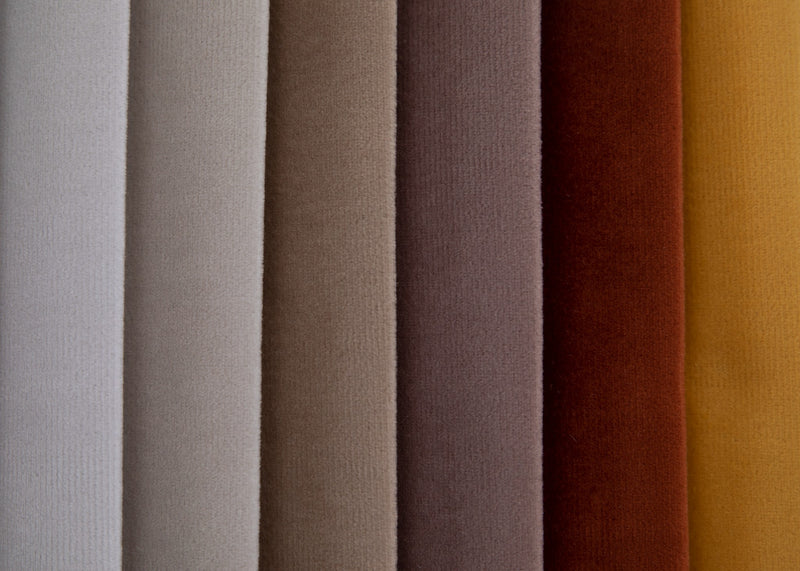 Tessuto di velluto da rivestire e boxare - minuti - beige scuro