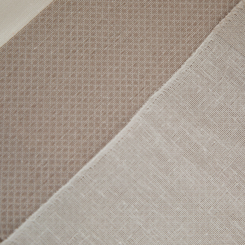 Tessuto per tende di piombo - Stripes Amadeus | Beige leggero - buio
